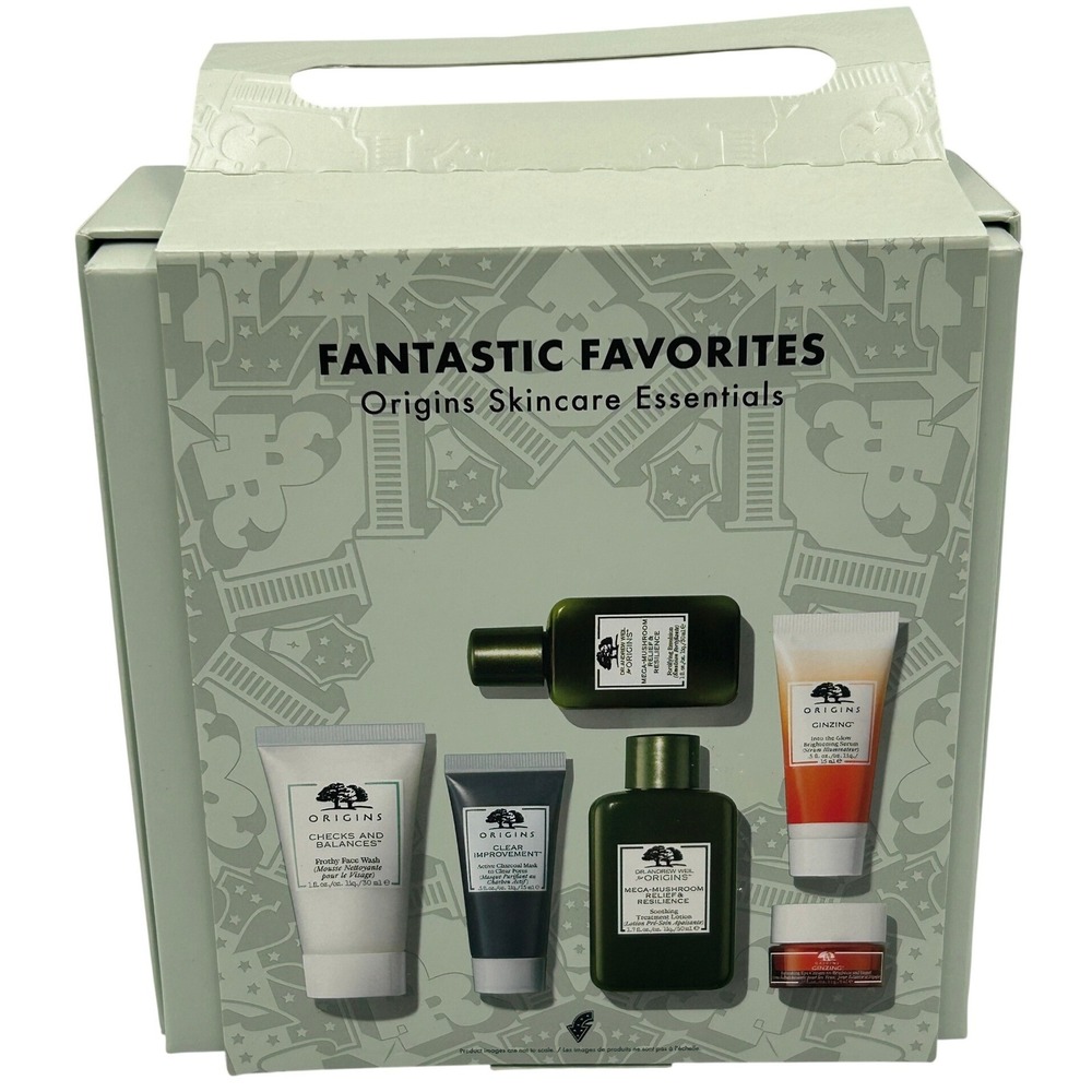 Origins Fantastic Favorites Skincare Essentials Set 6-Piece Travel Size New Box